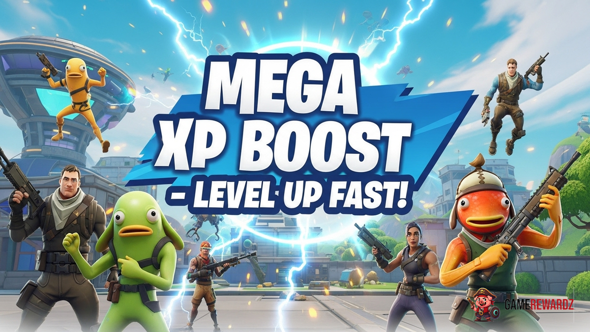 Fortnite: Mega XP Boost - Level Up FAST!